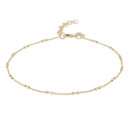 Harper small anklet plain g - Onesize