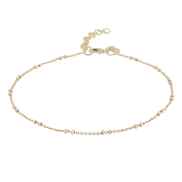 Harper small anklet plain g - Onesize