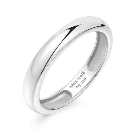 ANIA HAIE curve dome band ring R056-01H, Ø:17mm
