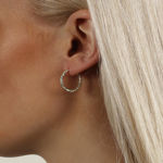 Palma ring ear 20 mm plain s