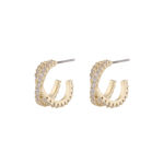 Fanny double oval ear g/clear