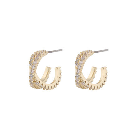 Fanny double oval ear g/clear