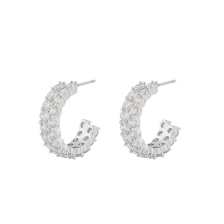 Fanny double ring ear s/clear