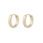 Lara small ring ear plain g