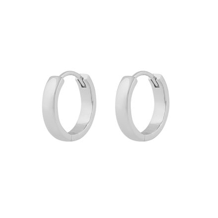 Lara small ring ear plain s