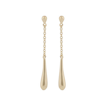 Lara drop chain ear plain g