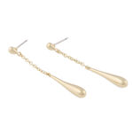 Lara drop chain ear plain g