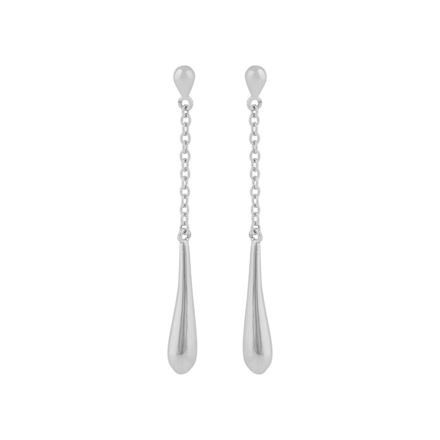 Lara drop chain ear plain s