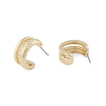 Lauren double oval ear plain g