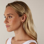 Lauren double oval ear plain g