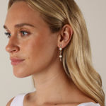 Lauren long ear g/white