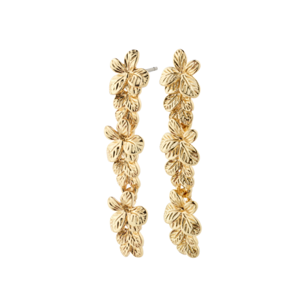 CHARMAINE recycled earrings gold-plated