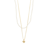 ARLET necklace 2-in-1 set, gold-plated