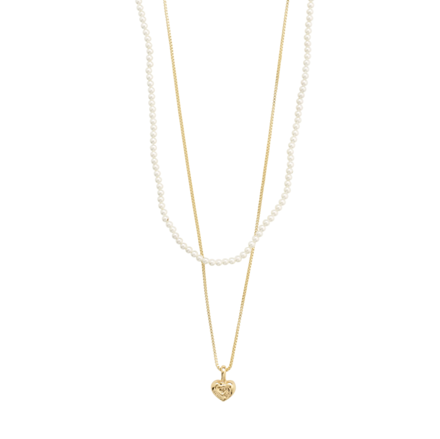 ARLET necklace 2-in-1 set, gold-plated