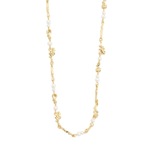 FOCUS recycled necklace gold-plated