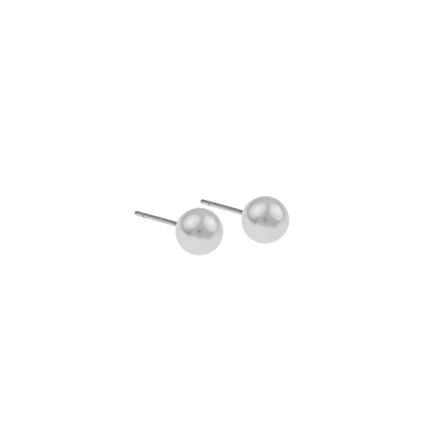 SNØ LANEY SMALL PEARL EAR WHITE 6MM