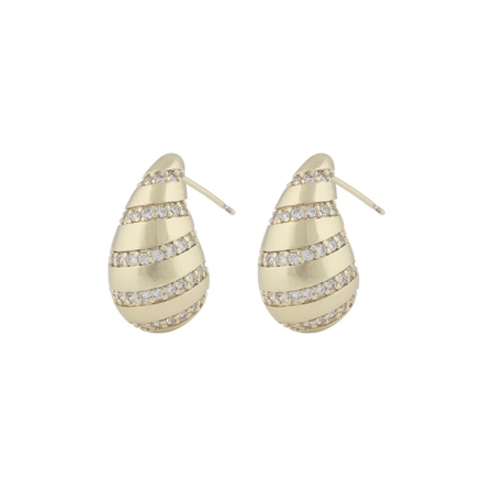 Yenni stone small ear g/clear