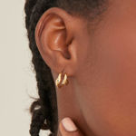 ANIA HAIE HOOP EARRINGS E044-04G