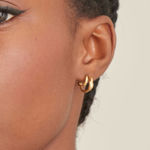 ANIA HAIE HOOP EARRINGS E044-04G