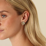 Dakota small round ear plain g