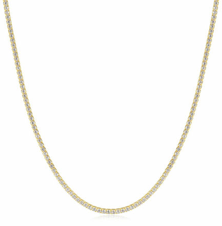 ANIA HAIE GOLD PAVE NECKLACE