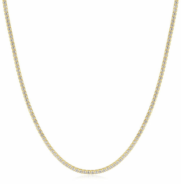 ANIA HAIE GOLD PAVE NECKLACE