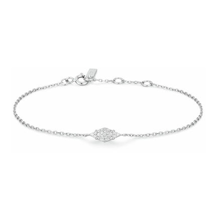 ANIA HAIE SILVER PAVE SPARKLE BRACELET