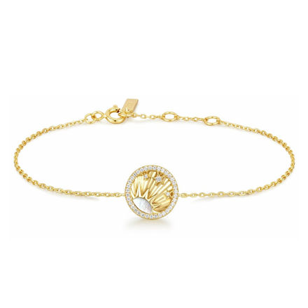 ANIA HAIE GOLD SHINY SUN STARS BRACELET