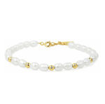 ANIA HAIE FRESHWATER PEARL AND CUBIC ZIRCONIA BRACELET 