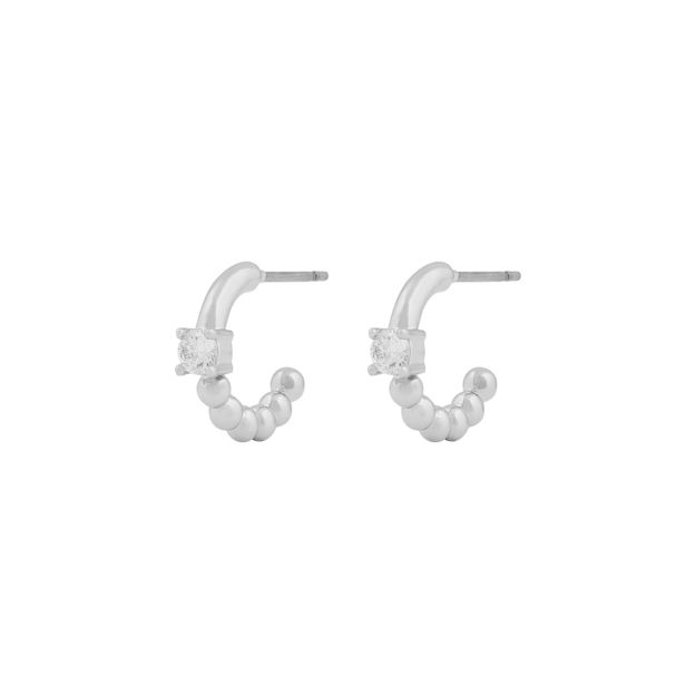 Billie small oval ear s/clear