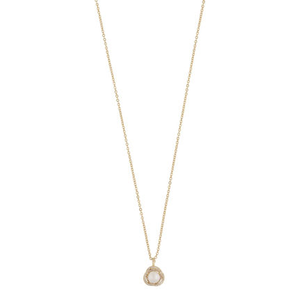 Mayfair pearl pendant neck 45 g/white