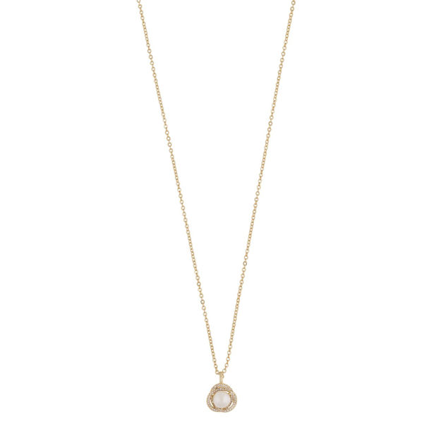 Mayfair pearl pendant neck 45 g/white