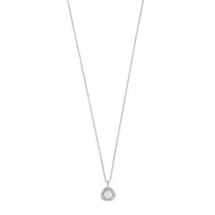 Mayfair pearl pendant neck 45 s/white