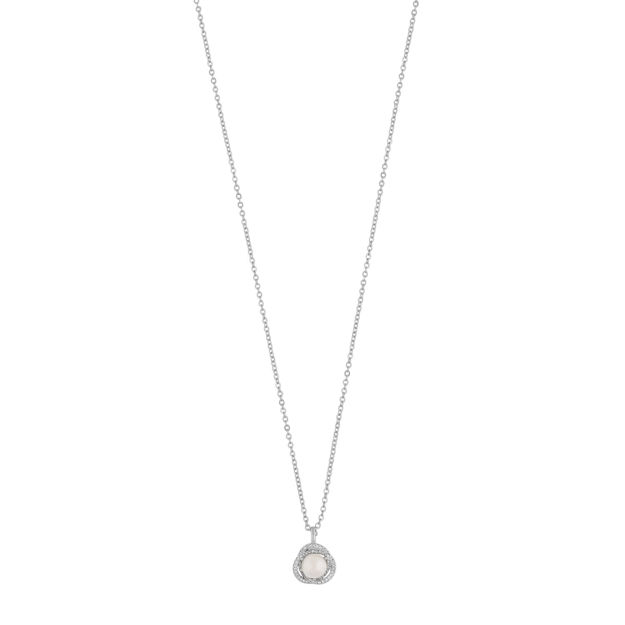 Mayfair pearl pendant neck 45 s/white