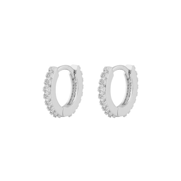 Mayfair small ring ear s/clear