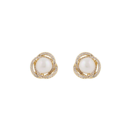 Mayfair pearl ear g/white