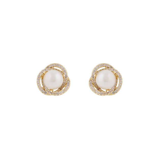 Mayfair pearl ear g/white