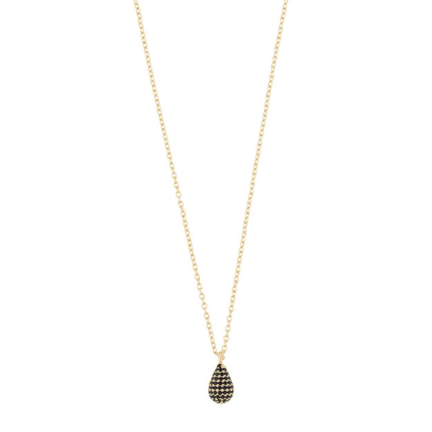 Naomi drop pendant neck 45 g/black