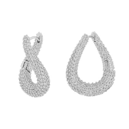 Naomi irregular ring ear s/clear