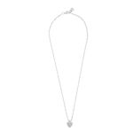 Stina heart pendant neck 42 s/clear