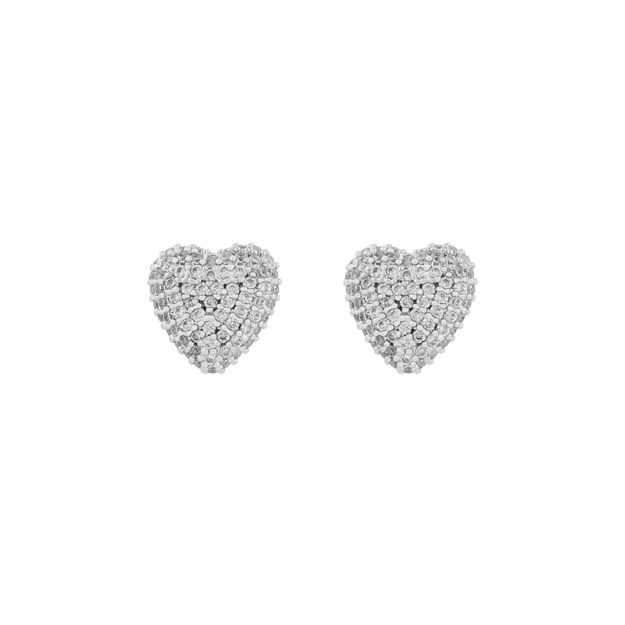 Stina heart ear s/clear