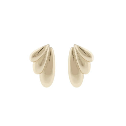 Dakota wide small drop ear plain g