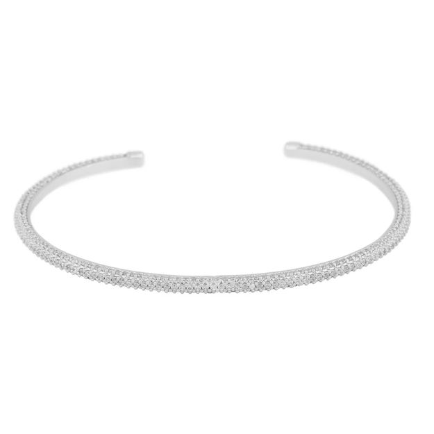 Naomi small stone cuff brace s/clear-Onesize