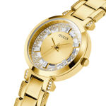 Guess Ladies Night Life steel/gold,Ø:33mm,3ATM