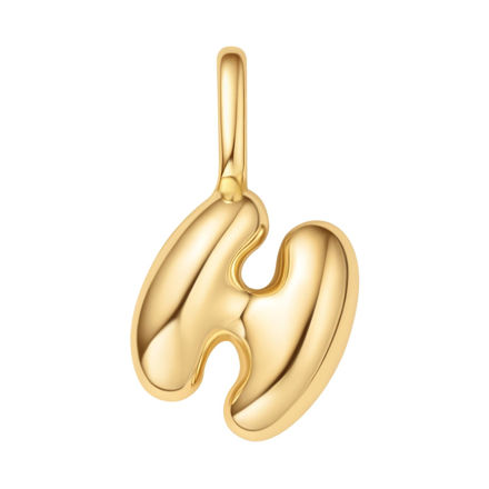 ANIA HAIE gold H letter charm NC060-25G