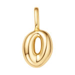 ANIA HAIE gold O letter charm NC060-30G