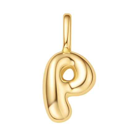 ANIA HAIE gold P letter charm NC060-31G