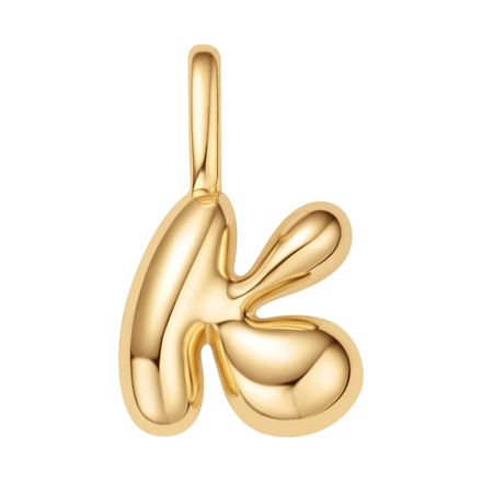 ANIA HAIE gold K letter charm NC060-28G