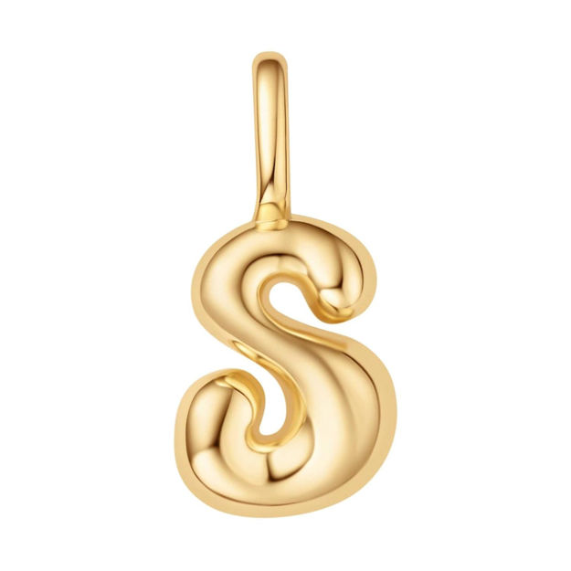 ANIA HAIE gold S letter charm NC060-34G