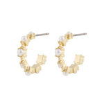 Lucy oval ear g/white